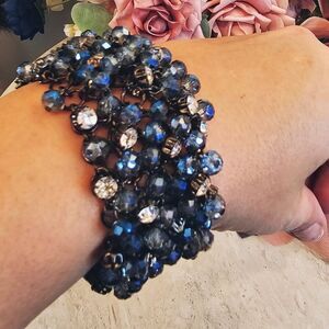 🔥$5/$25 Blue Dangle Crystal Bracelet